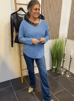 Marta Nova Jeans Med Lang Benlængde