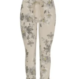 Marta Seraphine Buks Beige M/Blomsterprint