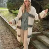 Marta Simone Cardigan Beige/Fango