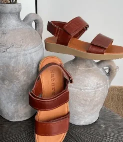 Nature Karen Cognac Farvet Sandal