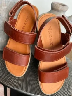 Nature Karen Cognac Farvet Sandal