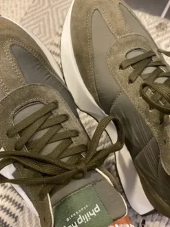 Philip Hog Retro Olive/White Sneaks