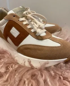 Philip Hog Retro Sneakers Camel/Brun
