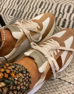 Philip Hog Retro Sneakers Camel/Brun