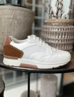 Philip Hog Thea Camel/Offwhite Sneakers