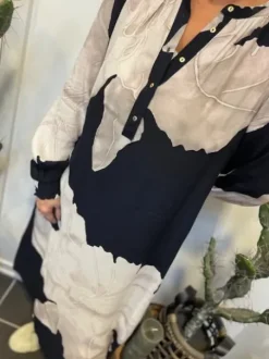 Prepair Caro Dress Sort/Creme Print