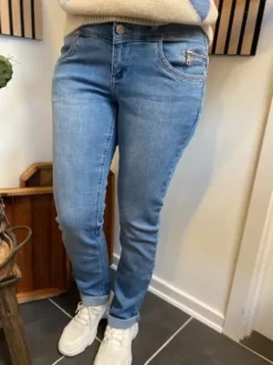Red Button Jeans Sienna Zip Stone Used