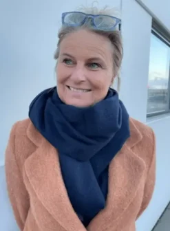 Soaked Rowdie Blå Halstørklæde