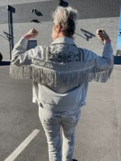 Sorbet Sofia Sandfarvet Jakke