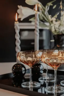 Specktrum Cocktail Glas Amber/gul