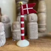 Speedtsberg Stort Dansk Flag Rød/hvid