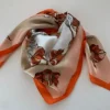 Three M Orange-Beige Tørklæde – To2415