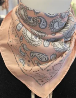 Three M Rosa Paisley Tørklæde – 2471
