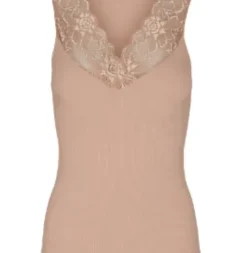 Tim & Simonsen Belen V-Lace Nudo Blondetop