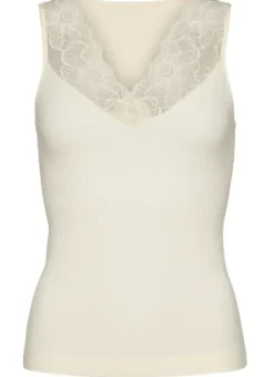 Tim & Simonsen Belen V-Lace Panna/Offwhite Blondetop