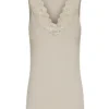 Tim & Simonsen Belen V-Lace Sabbia Blondetop