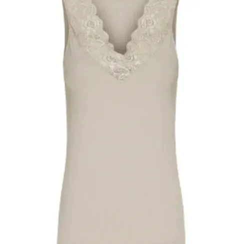 Tim & Simonsen Belen V-Lace Sabbia Blondetop