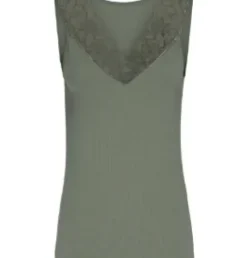 Tim & Simonsen Belen-V Olive Blondetop