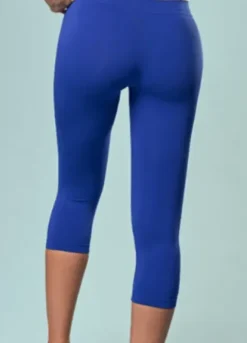 Tim & Simonsen Capri Leggings I Bluette Stærk Blå