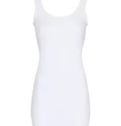 Tim & Simonsen Frida Plus Size Hvid Blondetop