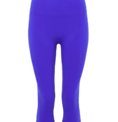 Tim & Simonsen Leggings Saga Capri Plus Size HW – Bluette