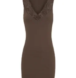 Tim & Simonsen Plus Size Belen-V Caffe Blondetop