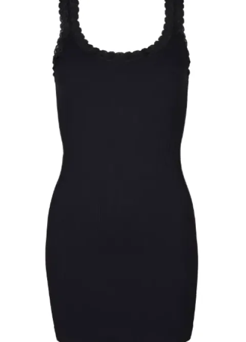 Tim & Simonsen Plus Size Sort Frida Blondetop